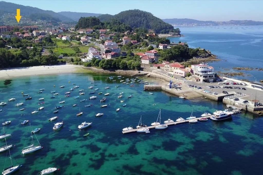 Piso Con Vistas Al Mar En Aguete Daire Marín Dış mekan fotoğraf